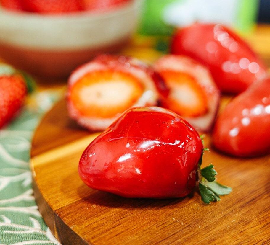 Morango do Amor Low Carb e Saudável